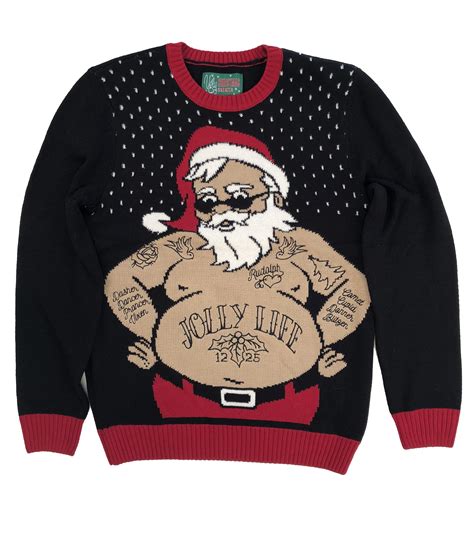 10 Festive Ugly Christmas Sweater Tattoo Ideas for the Holidays!